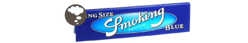 FEUILLES À ROULER SMOKING BLUE KING SIZE